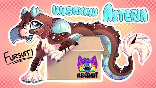 Asteria’s Fursuit Unboxing!! (ElkDragon Fursuit) [WARNING: Loud excitement noises!!]