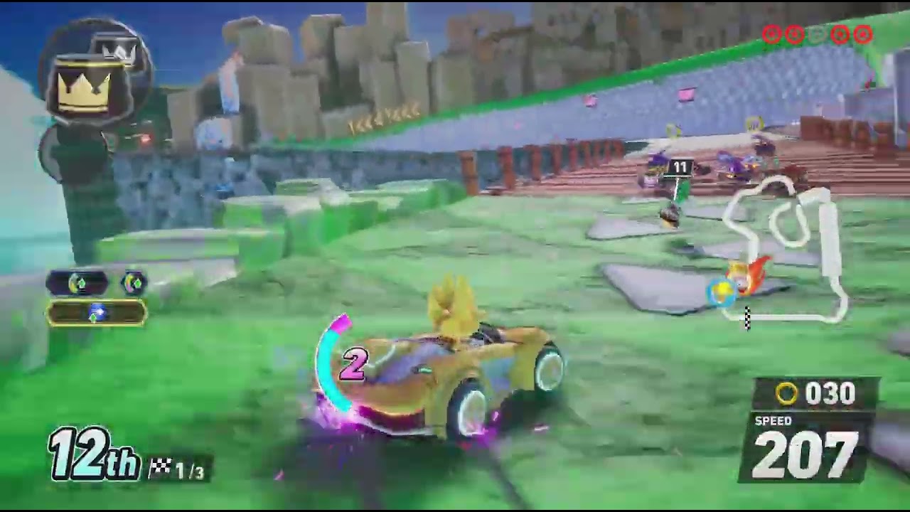 How to get the third red ring on Northstar Islands in Sonic Racing: Crossworlds