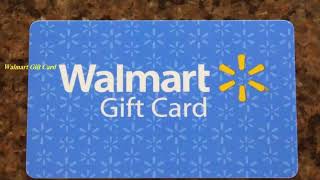 Walmart gift Card balance visa