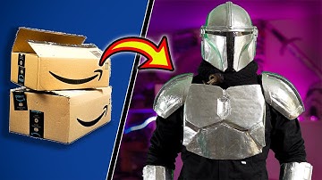 How to make a realistic Mandalorian armor with cardboard - PART 2