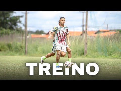 TREINO - TRABALHO TÁTICO ANTES DA VIAGEM PARA FORTALEZA 