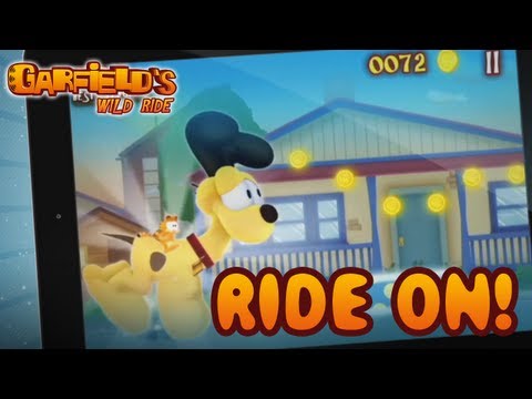 Garfield's Wild Ride - iOS/Android - Ride On! (trailer)