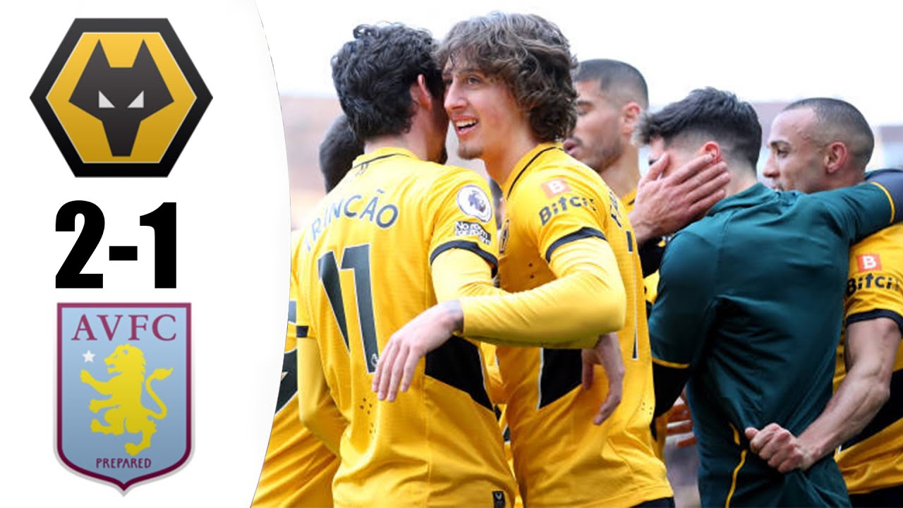 Wolves vs Aston Villa 2-1 Highlights | Premier League 2021/22