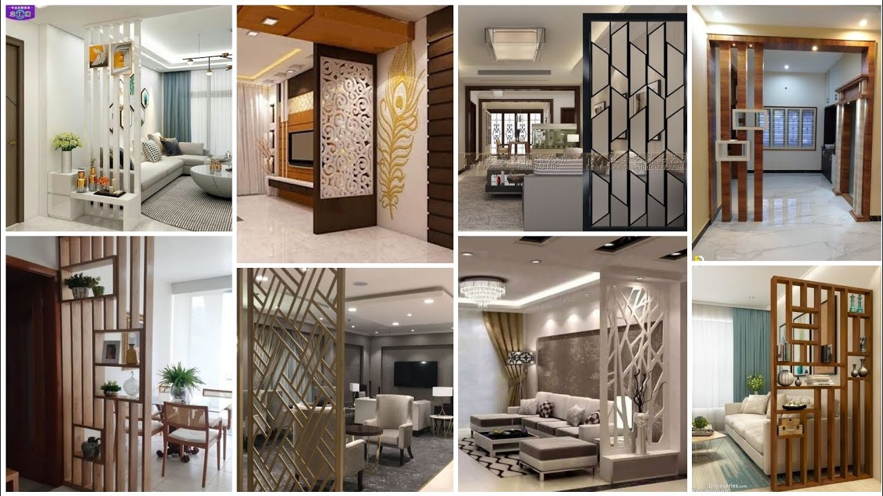 Modern Living Room Partition Wall Designs||Wall partition ideas||Best ...
