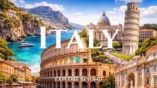 Italy 4K – Iconic Landmarks &amp; Historic Wonders | Rome, Vatican, Capri &amp; More