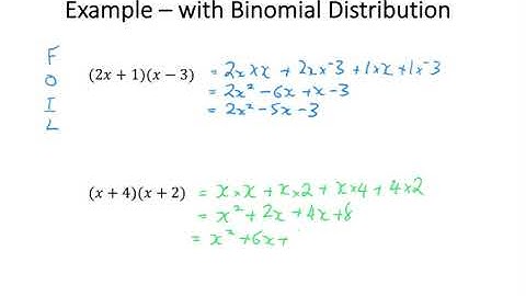 Algebraic Fractions   Adding & Subtracting with Binomial Distribution