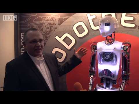 Video till RoboThespian - underhållningsrobot