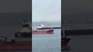 ORAKAI Oil Tanker coming from Cadiz Spain to Gibraltar