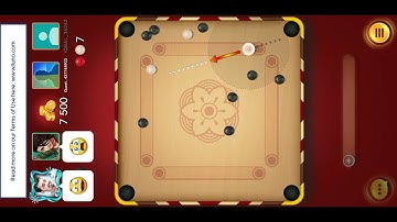 Carrom 4 players game | Carrom pool 2 vs 2 Player game play | carrom game 449