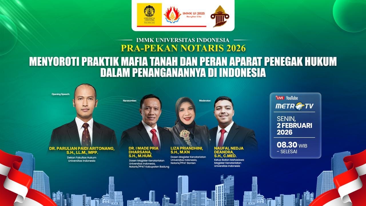 PRAKTIK MAFIA TANAH & PERAN PENEGAK HUKUM DALAM PENANGANNYA DI INDONESIA