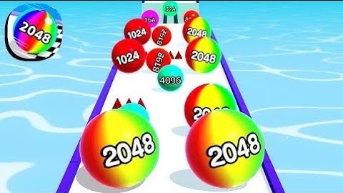 New Epic Level Ballrun 2048 mobile Game Most Satisfying Game | Level 451 To 460 #ballrun2048