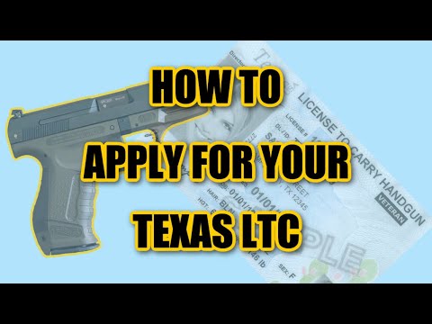 How To Apply For a Texas License To Carry
