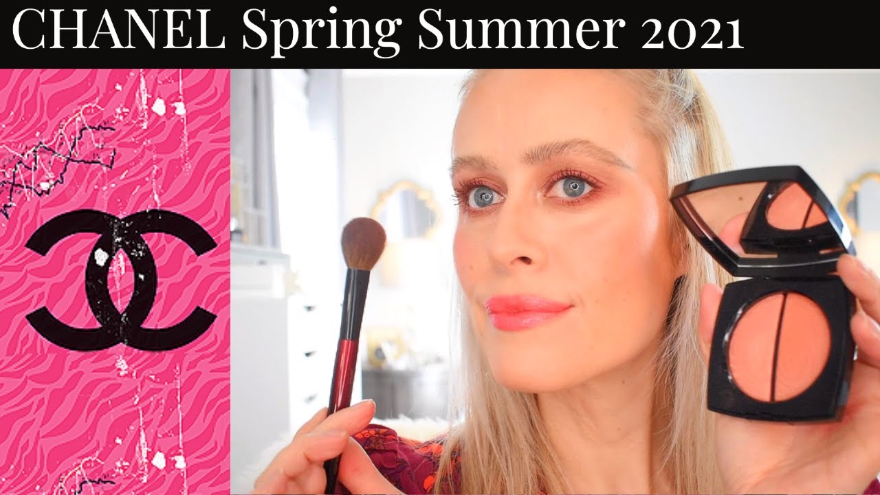 CHANEL SPRING SUMMER 2021 MAKEUP COLLECTION || Not your typical tones for spring.