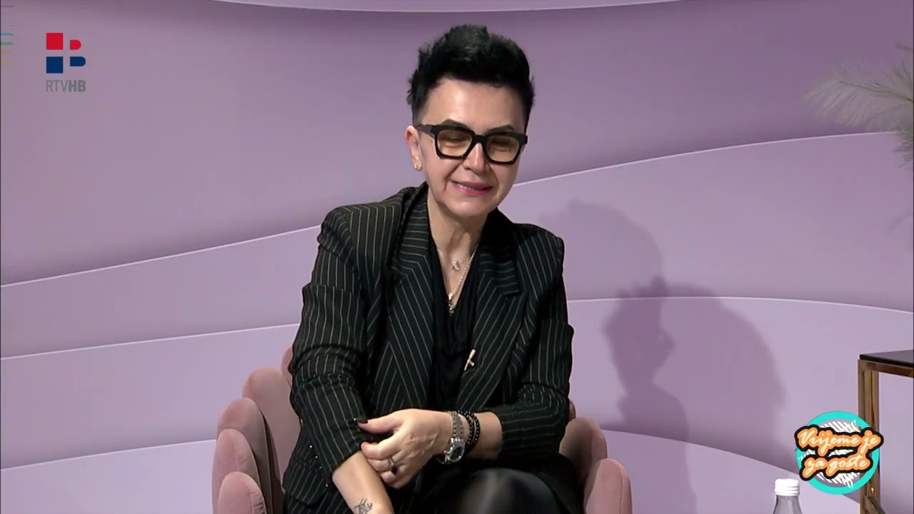 RTV HB | Vrijeme je za goste - Amira Medunjanin: iz ureda sam otišla na pozornicu
