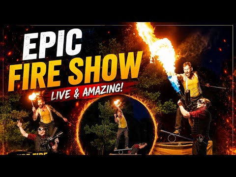 AMAZING Fire Performance in Germany 🇩🇪 | Gartenschau Kaiserslautern 2026