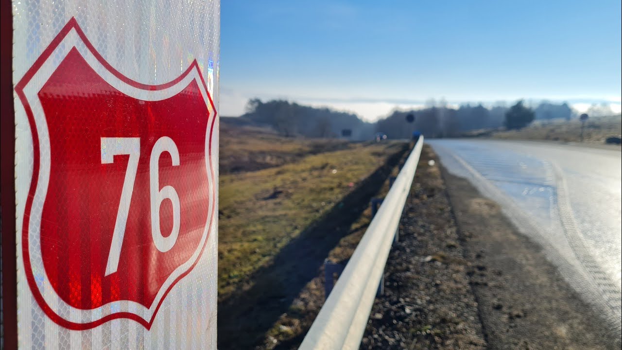 Cum se prezintă DN76 în ultima zi a anului (31.12.2023)