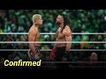 Roman Reigns and Cody Rhodes Match again In WrestleMania|Huge WWE Plans Revealed.#wwe