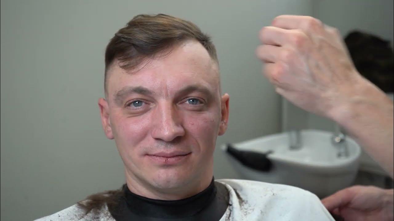стрижка машинкой без насадки и текстура - YouTube