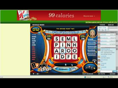 Scoring 280 in a round of Boggle Bash