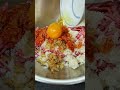 キムチを使ったメンチカツ賄い料理