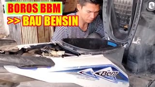 PENYEBAB BOROS & BAU BENSIN PADA MOTOR BEAT FI