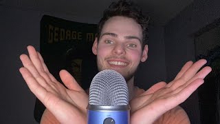 ASMR Mouth Sounds/Inaudible Whispering And Hand Sounds