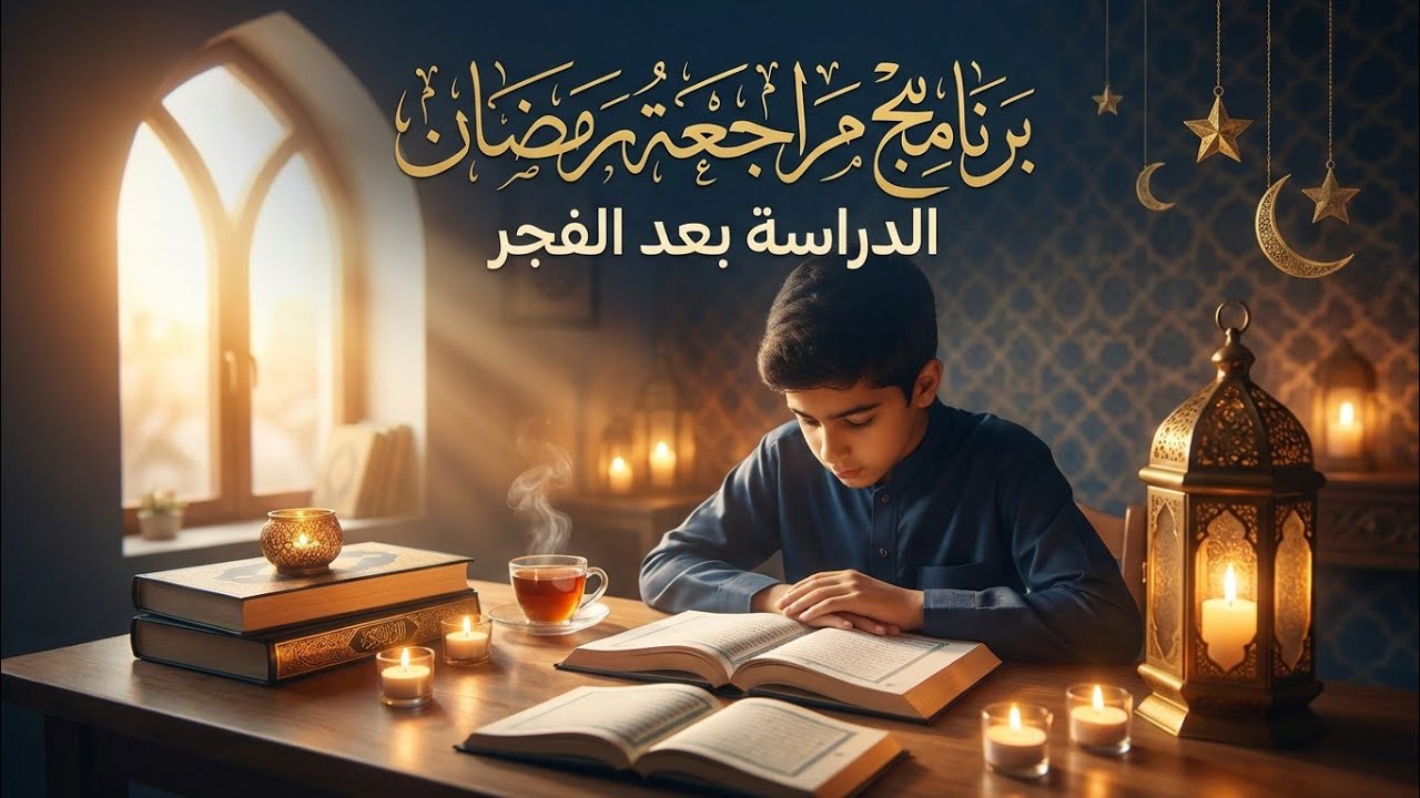 🔥 أفضل جدول دراسي في رمضان 2026 | نظم وقتك وذاكر بذكاء بدون إرهاق! 🌙📚