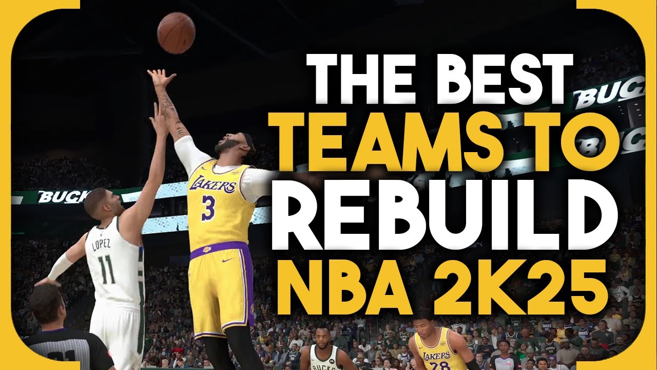 Лучшие команды для перестройки в NBA 2K25