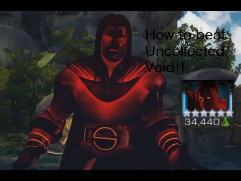 Uncollected Void Boss Battle- Marvel Contest Of Champions - YouTube