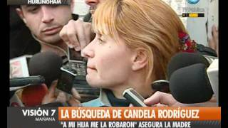 Visión Siete: Intensa búsqueda de Candela Rodríguez