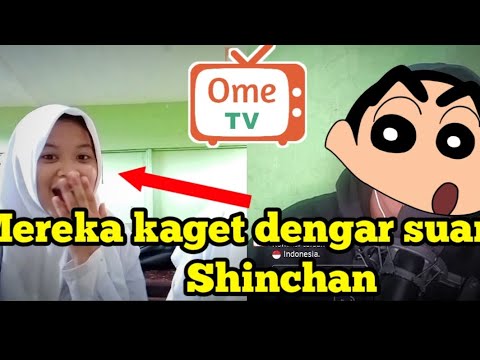 Kaget tirukan suara shinchan di ome tv #part2 - YouTube