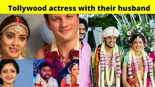 Tollywood actress with their husband harshaentertainmentchannel teluguindustry tollywood telugu