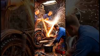 Old abandoned BMW Bike restore into luxurious new Bike #bmw #shorts #viral #shortvideo #usa