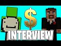 What DREAM spends his MONEY on! | Dream INTERVIEW with HBomb94 (Dream SMP)