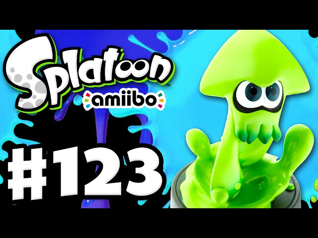 Splatoon - Gameplay Walkthrough Part 123 - Inkling Squid amiibo