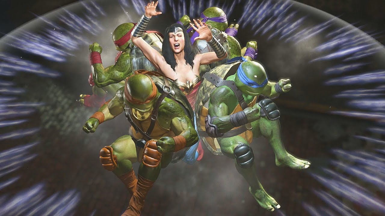 Injustice 2: All Characters Super Moves on Wonder Woman