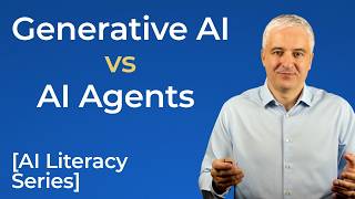 Generative AI vs AI Agents: AI Governance Perspective | AI Literacy Series