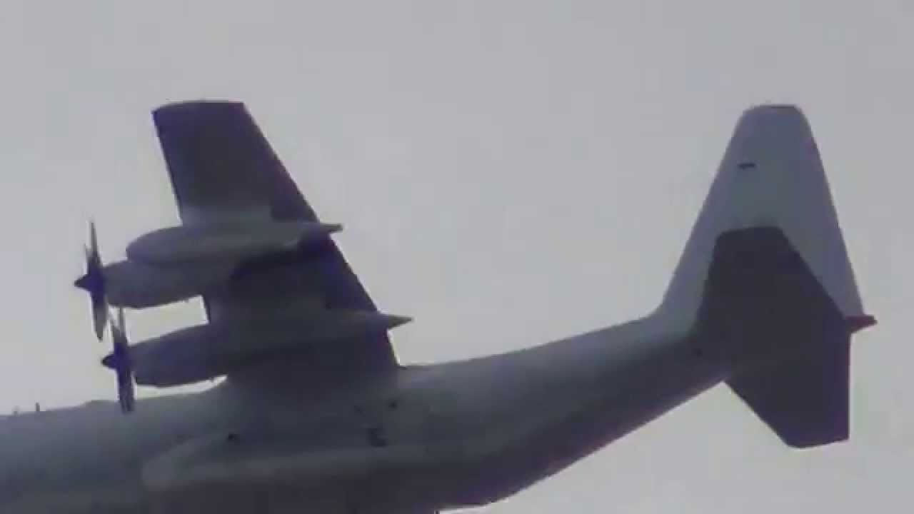 C-130 Hercules flying over my house