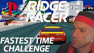 Retro challenge Ridge racer fastest lap by @SlotItInThere @eliteoldergamer