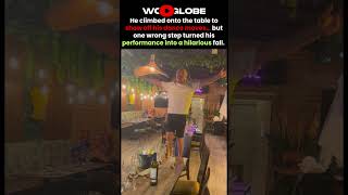 The Table Dance Went Wrong 😂
Video ID: WGA794301
Luke Quinn and his friends were enjoying a lively meal when one friend decided to turn the table into his personal dance floor. His spontaneous performance quickly took an unexpected turn when he lost his balance and tumbled off, leaving the whole group in fits of laughter.
Hashtags
#FunnyMoment #TableDance #Friends #EpicFail #Laughter The Table Dance Went Wrong 😂
