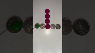wow 😨 this is amazing 😍 color coins #short#art #coin