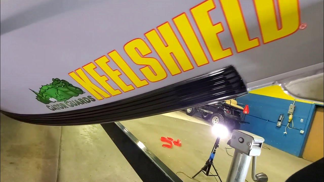 Keel Shield/Keel guard Install Gator Guards YouTube