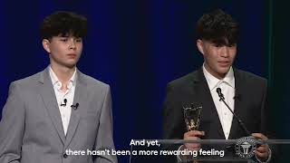 91st Sports Star | Inspirational Youth Award | Rivera Brothers Acceptance Remarks