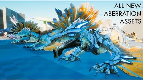 All New ARK ABERRATION ASCENDED Assets from the Ark Dev Kit (UE 5)