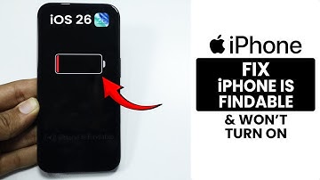 [iOS 26] Fix: iPhone Is Findable and Won’t Turn On After Power Off