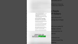David Schwartz Defends Ripple: Why Lower XRP Price Benefits Holders! #shorts