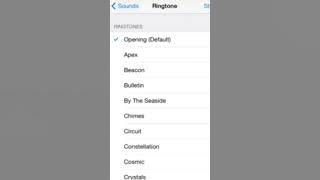 Semua nada dering apple / all ringtone iPhone