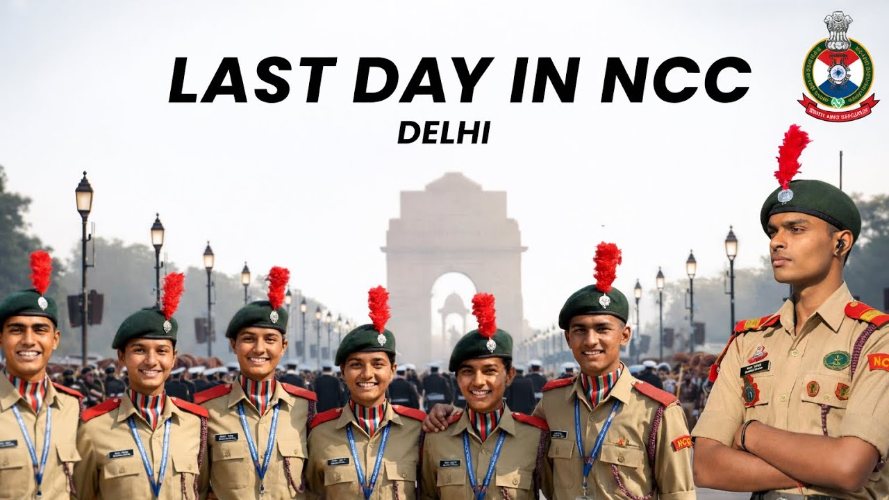 Last Day in NCC Delhi 🇮🇳 | Emotional Farewell at India Gate | Cadet Memories Forever 🥹🇮🇳