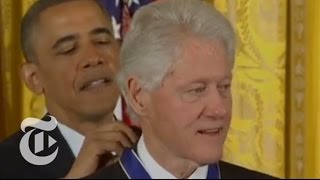 Obama Awards Presidential Medal of Freedom to Bill Clinton, 15 Others | The New York Times