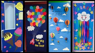 School decoration idea/Classroom door decoration idea/Summer door decoration design/Library door